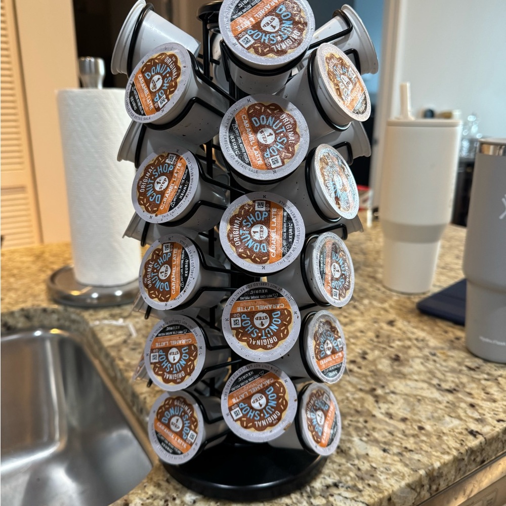 Keurig Black Coffee Pod Holder with Assorted Pods - Picture 2 of 2